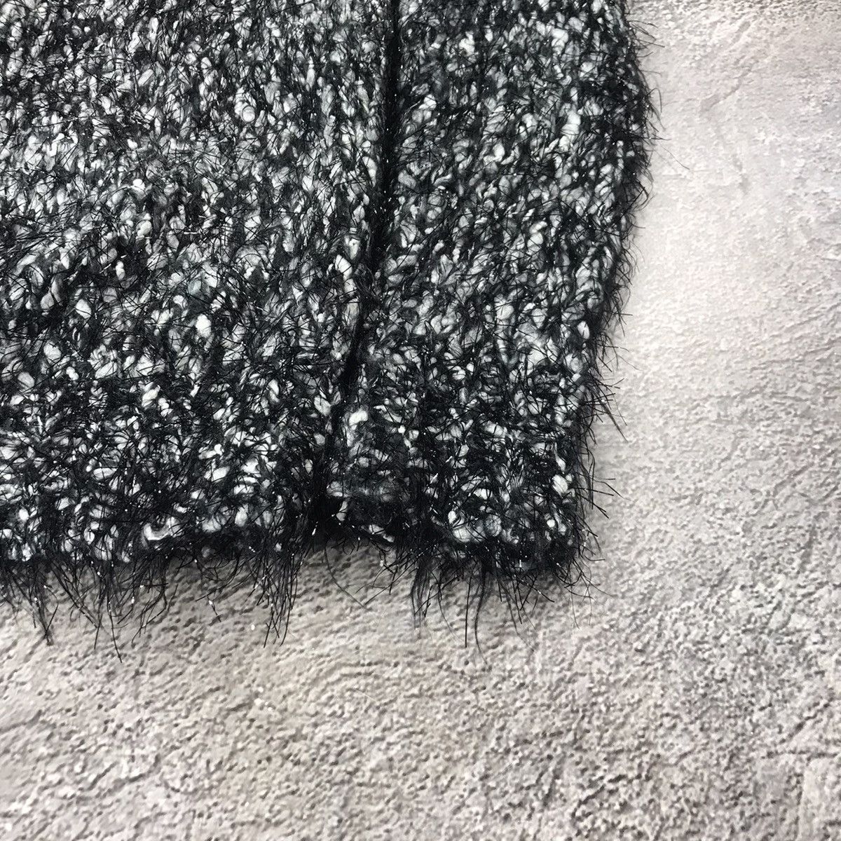 Vintage Vintage Y2K ABSTRACT MOHAIR SWEATER Knitted Flower 90s Size M / US 6-8 / IT 42-44 - 4 Thumbnail