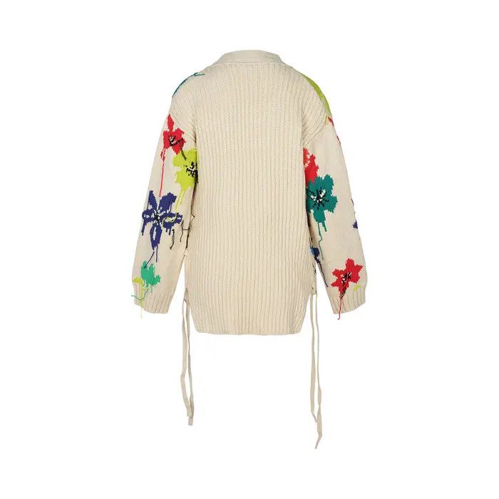 Off-White o1y1225 Cardigan in Multicolor Size S / US 4 / IT 40 - 2 Thumbnail
