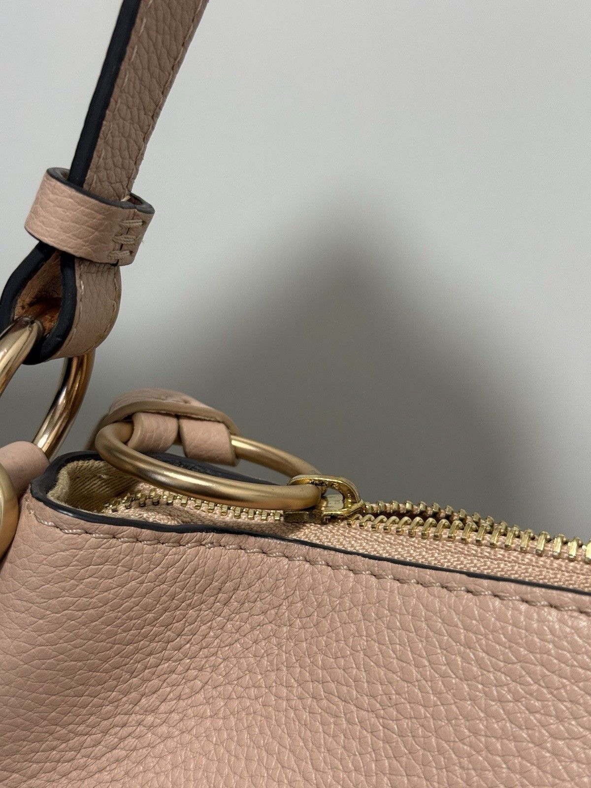 See by Chloe DDP See By Chloe Joan Leather crossbody suede bag peach Size ONE SIZE - 15 Thumbnail