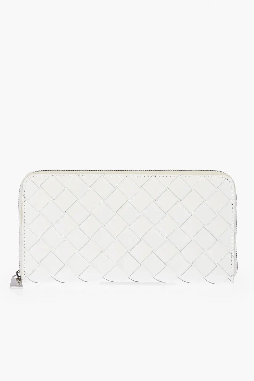 Bottega Veneta o1bcso1str0824 Size : OS / Zip Around Wallet in White Size ONE SIZE - 1 Thumbnail
