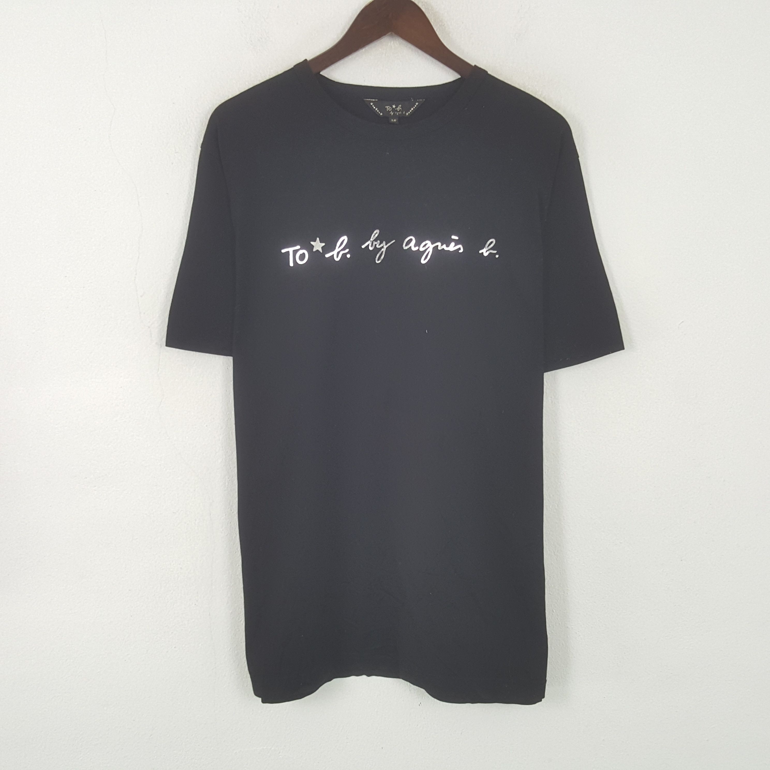 agnes b. Vintage AGNES B To Be Agnes b Japan T-shirt Size US L / EU 52-54 / 3 - 1 Thumbnail