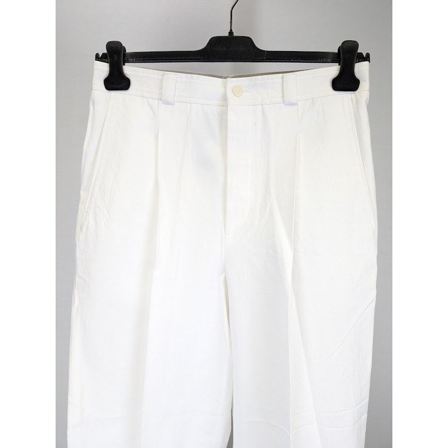 Bottega Veneta o1rshd1 Pants Fluid Slik Suiting in White Size US 32 / EU 48 - 4 Thumbnail