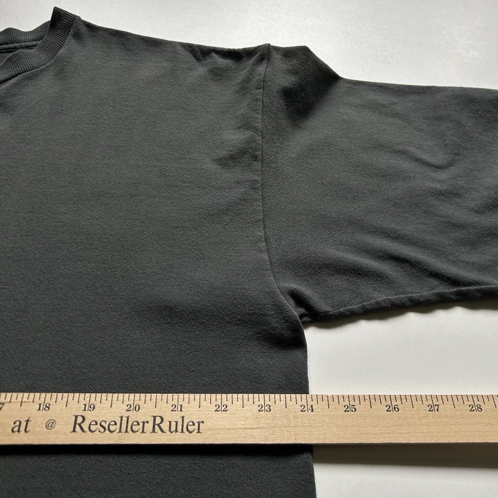 Vintage Vintage 90s Boss T Shirt XXL Black Faded Spell Out Graphic Size US XXL / EU 58 / 5 - 5 Thumbnail