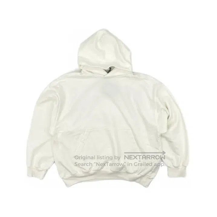 Balenciaga Balenciaga White Hooded Letter Print Sweatshirt. Size US XS / EU 42 / 0 - 2 Thumbnail