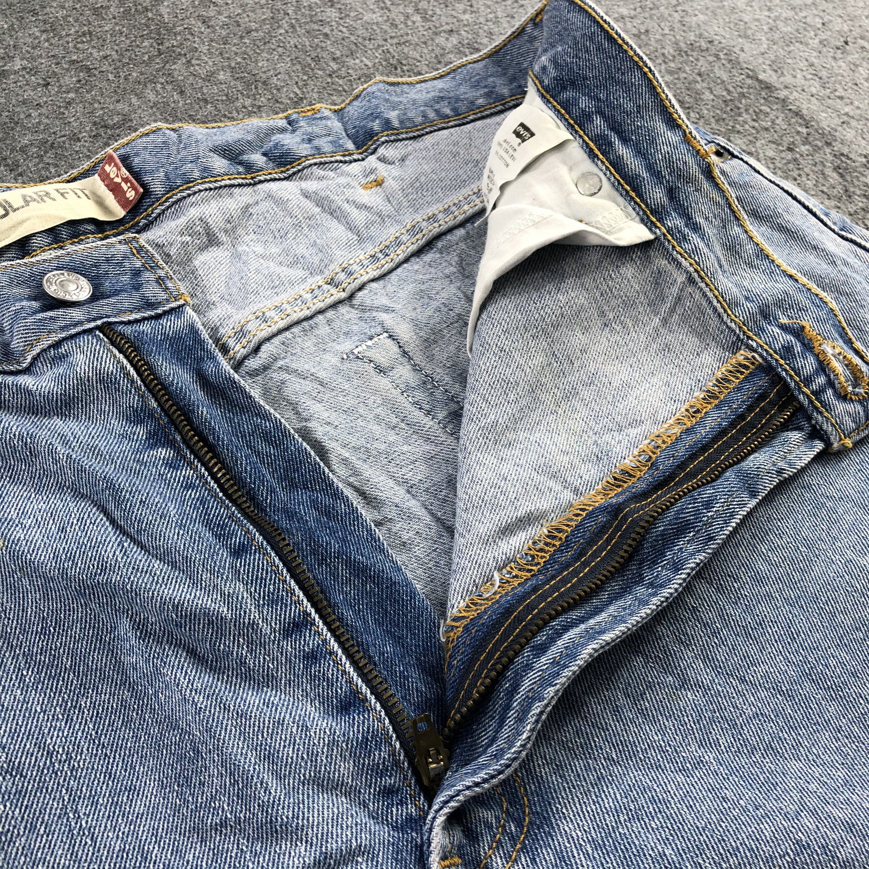 Levi's Vintage Blue Wash Levis 505 Jeans-J2429 Size US 43 - 8 Thumbnail