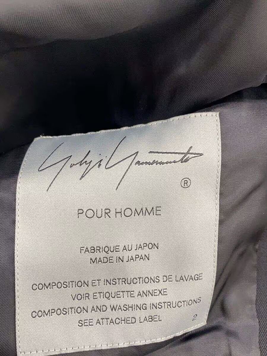Yohji Yamamoto yohji yamamoto POUR HOMME Wool shoulders/Black/Jacket Size US M / EU 48-50 / 2 - 3 Thumbnail