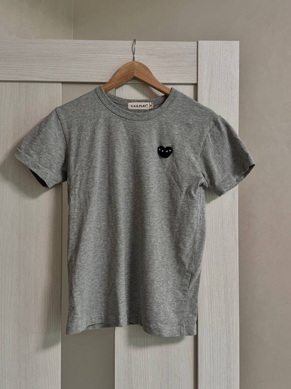 Comme des Garcons × Vintage CDG Black Heart With Blue Eyes on white T shirt Size US M / EU 48-50 / 2 - 2 Thumbnail
