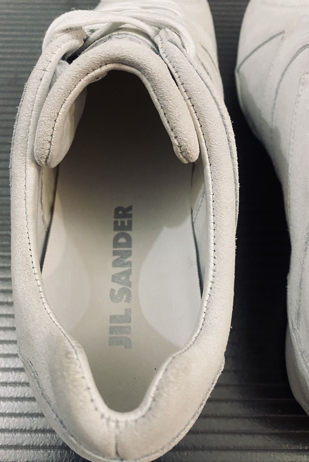 Jil Sander Jil Sander x RAF SIMONS cement suede sneakers 41.5 NEW Size US 8.5 / EU 41-42 - 3 Thumbnail