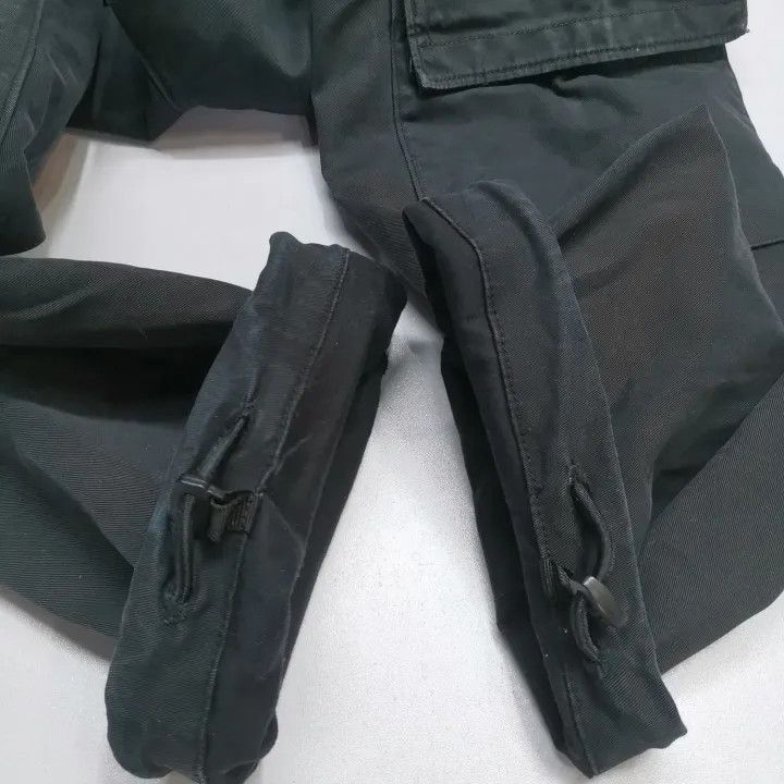 Stone Island Stone Island Black Elastic Waist Cargo Pants Size US 30 / EU 46 - 6 Thumbnail
