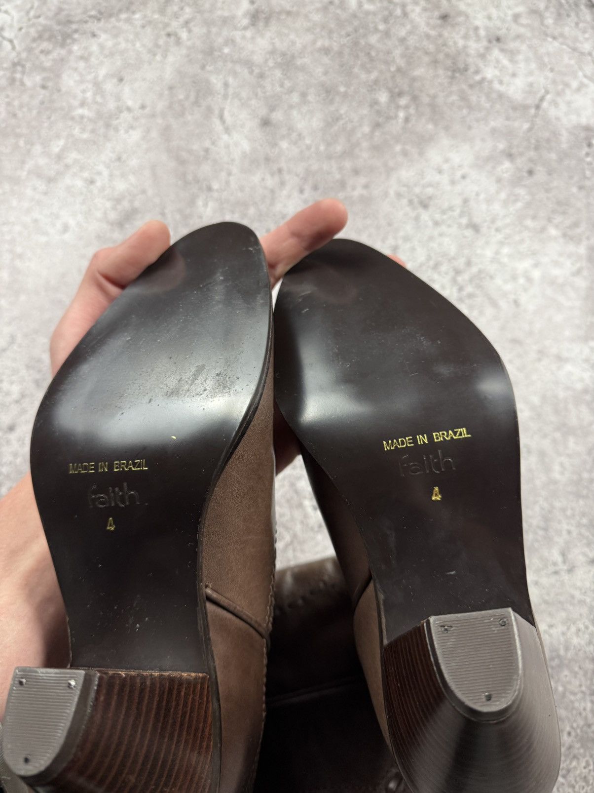 If Six Was Nine Vintage AS 98 Ankle Rick Owens Style Y2K Leather Heels Boots Size US 5 / IT 35 - 18 Thumbnail