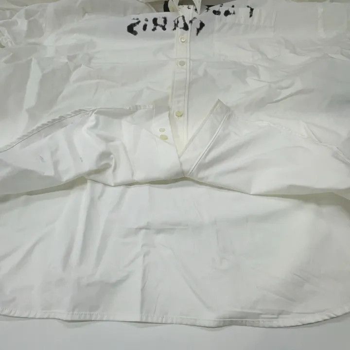 Balenciaga Balenciaga Balenciaga Men's Long Sleeve VNeck Shirt -2507 Size US M / EU 48-50 / 2 - 6 Thumbnail