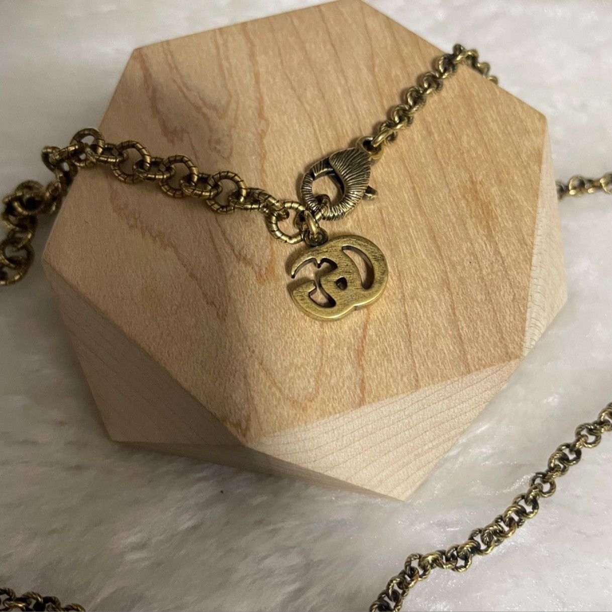 Gucci Gucci runway metal enamel cross necklace Size ONE SIZE - 4 Thumbnail