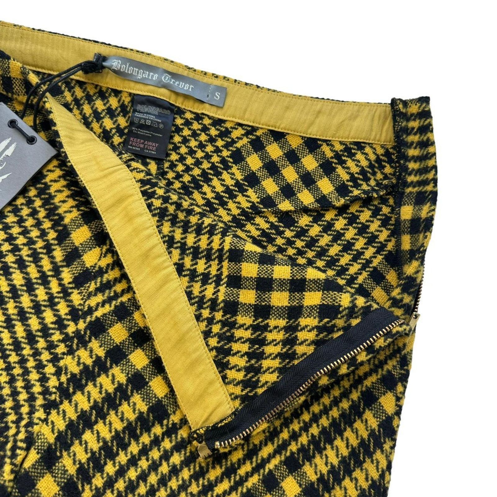 Bolongaro Trevor Bolongaro Trevor Houndstooth Slim Trousers Size Small (UK 8) Size 27" / US 4 / IT 40 - 4 Thumbnail
