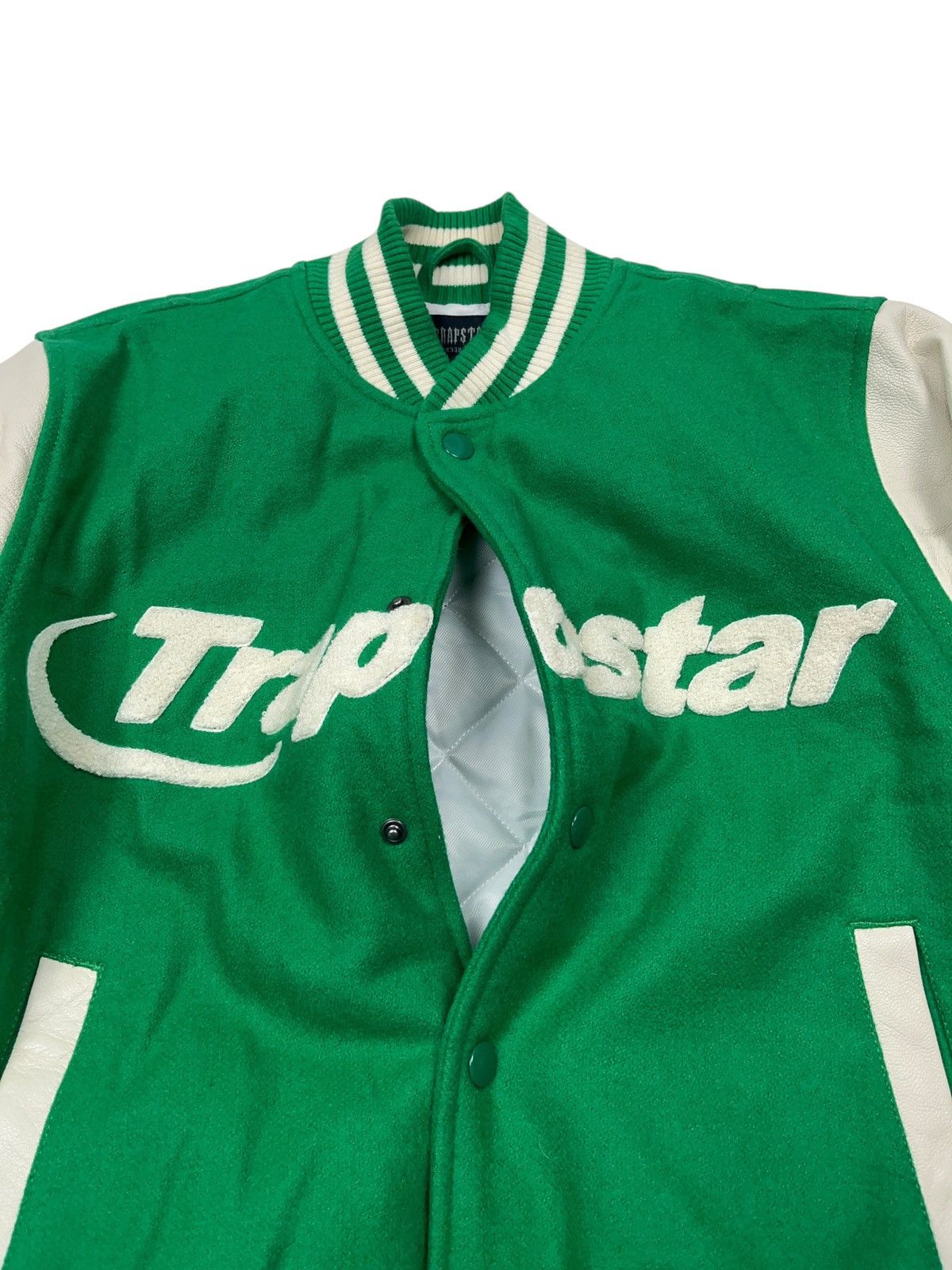Trapstar London Trapstar Hyperdrive Chenille Varsity Jacket Puffed Logo Rare Size US XS / EU 42 / 0 - 5 Thumbnail