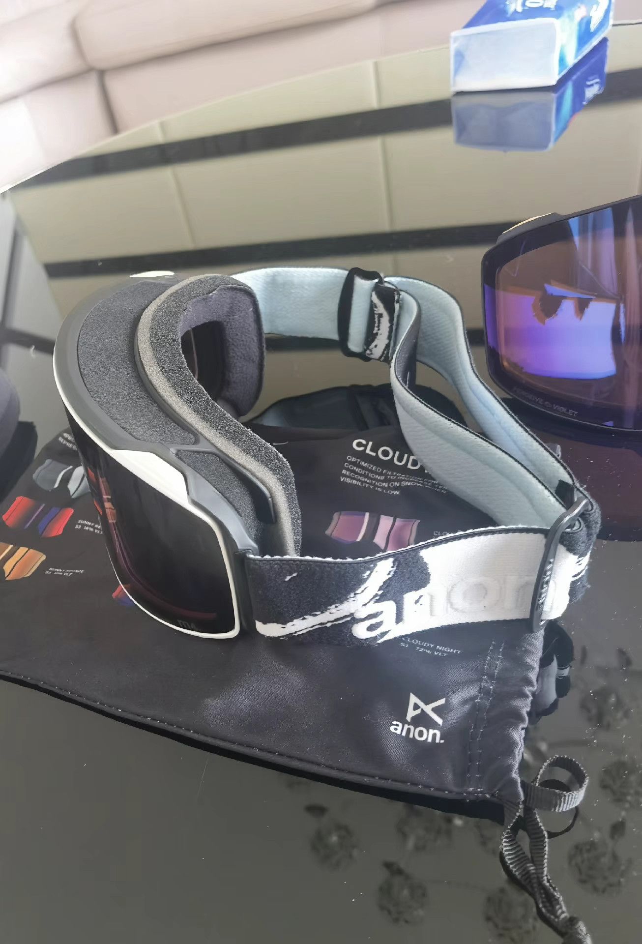 Burton Burton Anon M4 Artist Collaboration Snow Goggles K17 Size ONE SIZE - 3 Thumbnail