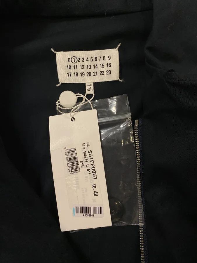 Maison Margiela Maison Margiela Navy Trench Cropped Classy Jump Suit Size M / US 6-8 / IT 42-44 - 7 Thumbnail