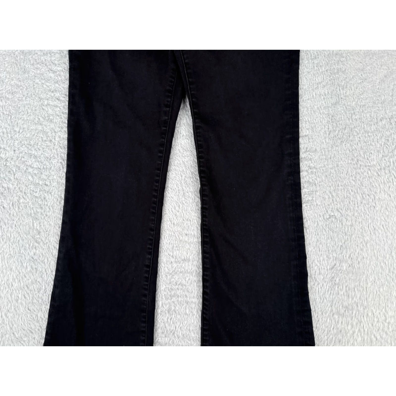 Express VINTAGE Express Womens Jeans Bootcut High Rise Black Cotton Blend 26x31 90s Designer Authentic Women's Size 26" / US 2 / IT 38 - 3 Thumbnail