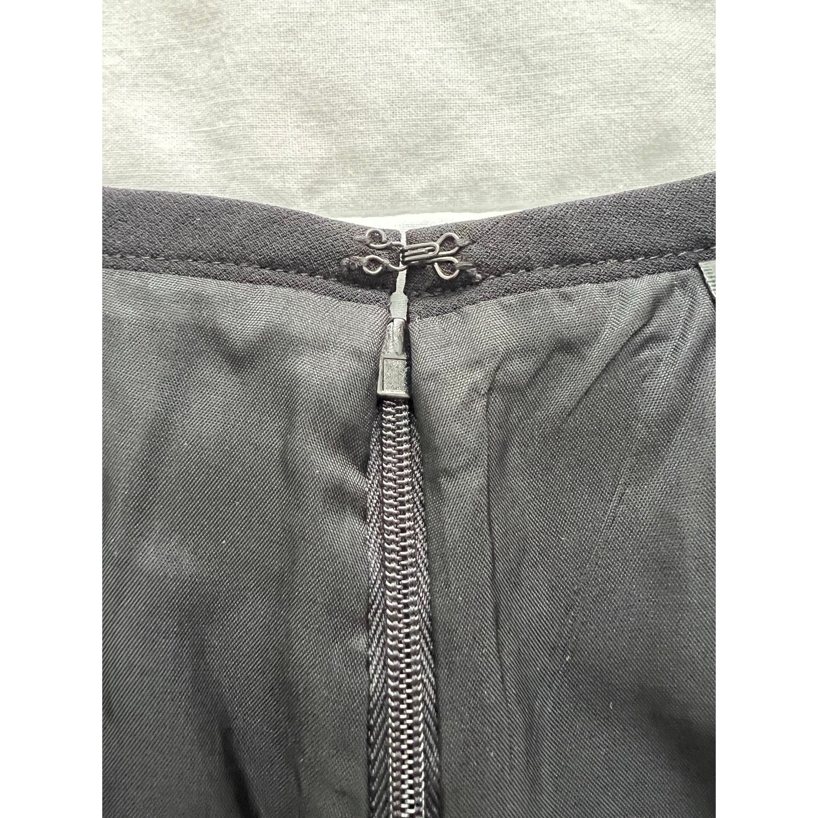 Albert Nipon Albert Nipon Straight Pencil Skirt Black Size 12 Size 34" / US 12 / IT 48 - 2 Thumbnail