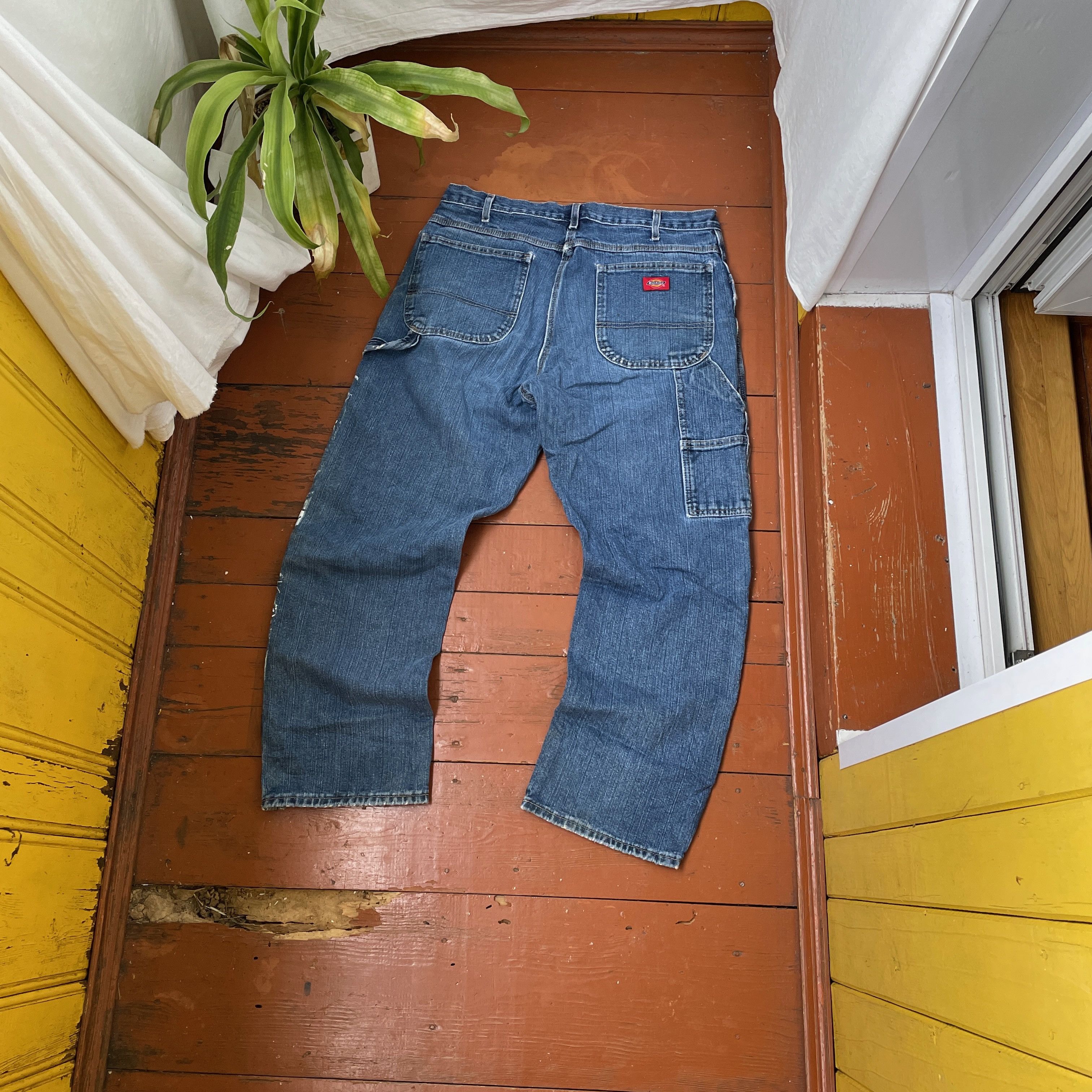 Dickies Dickies Custom Jeans Baggy japanese style opium y2k faded Size US 34 / EU 50 - 9 Thumbnail