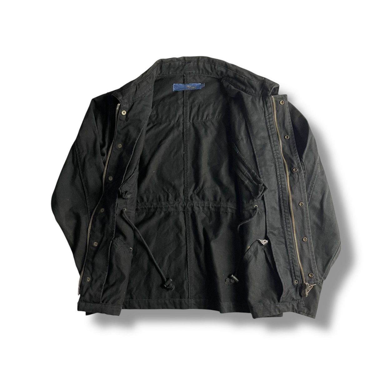 Isamu Katayama Backlash 🇯🇵 RIOT MULTIPOCKET SPIKE PUNK GOTHIC JACKET Size US M / EU 48-50 / 2 - 3 Thumbnail