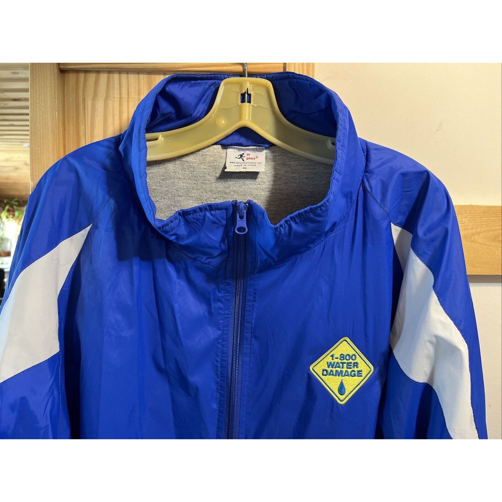 Other In Play Vintage Windbreaker Water Damage Jacket Blue Mens XL Size US XL / EU 56 / 4 - 5 Thumbnail