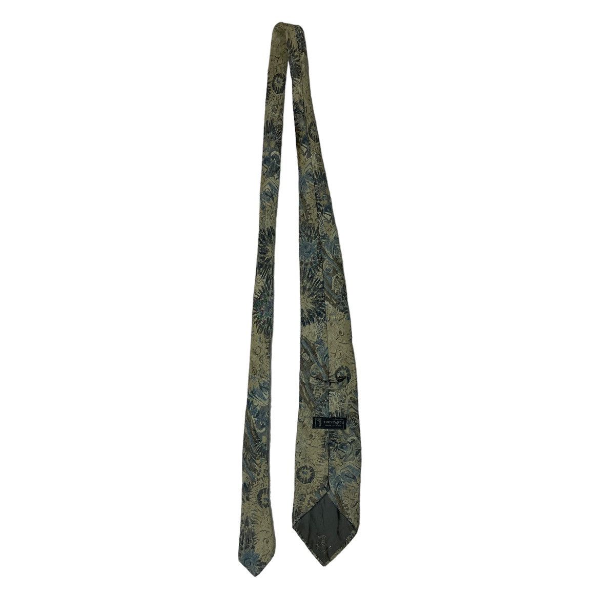 Trussardi 🔥LAST PRICE🔥 Vintage Trussardi Floral Silk Ties Size ONE SIZE - 6 Thumbnail
