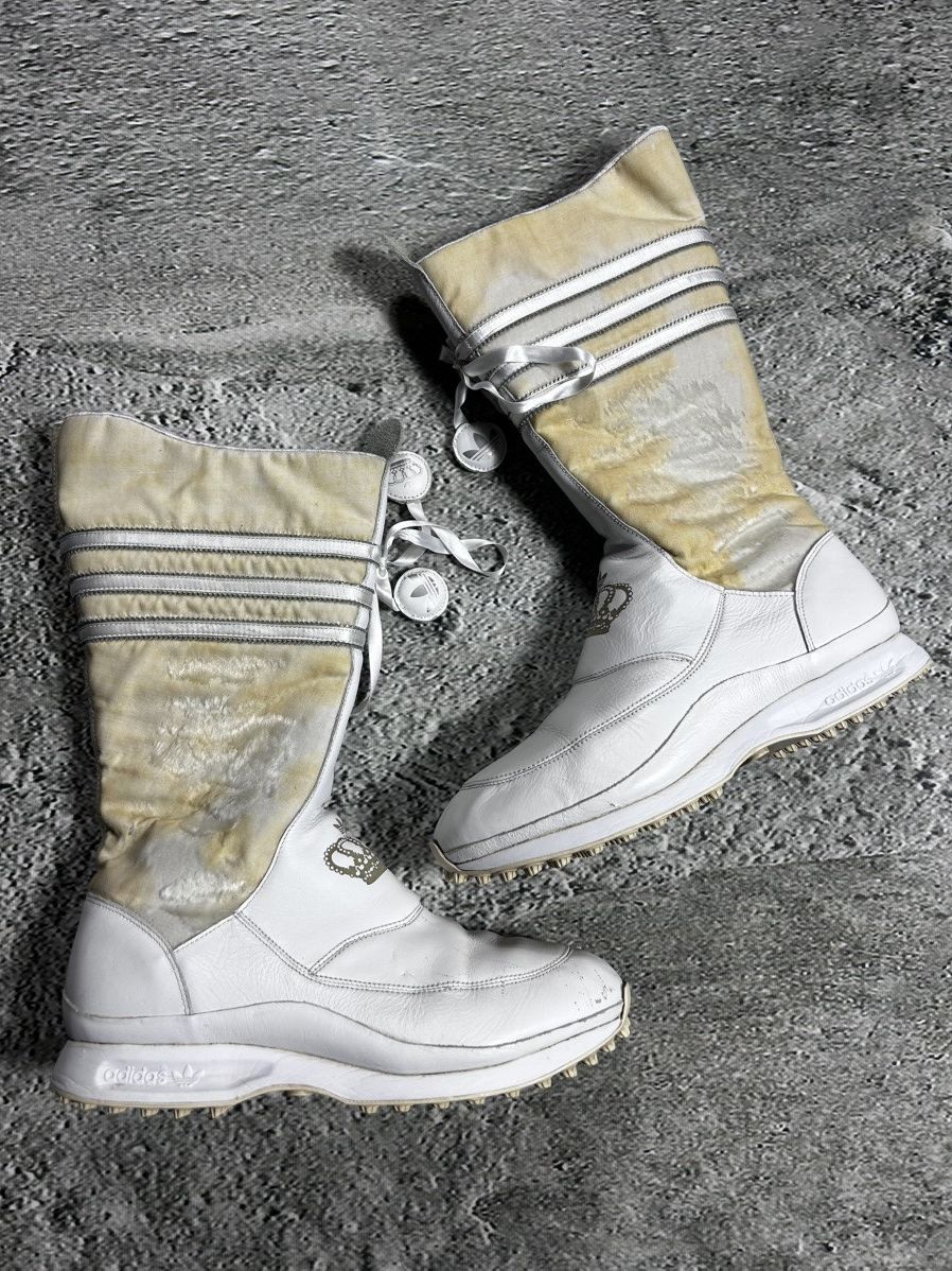 Adidas  Vintage 2000s Adidas x Missy Elliott snow boots high | Grailed