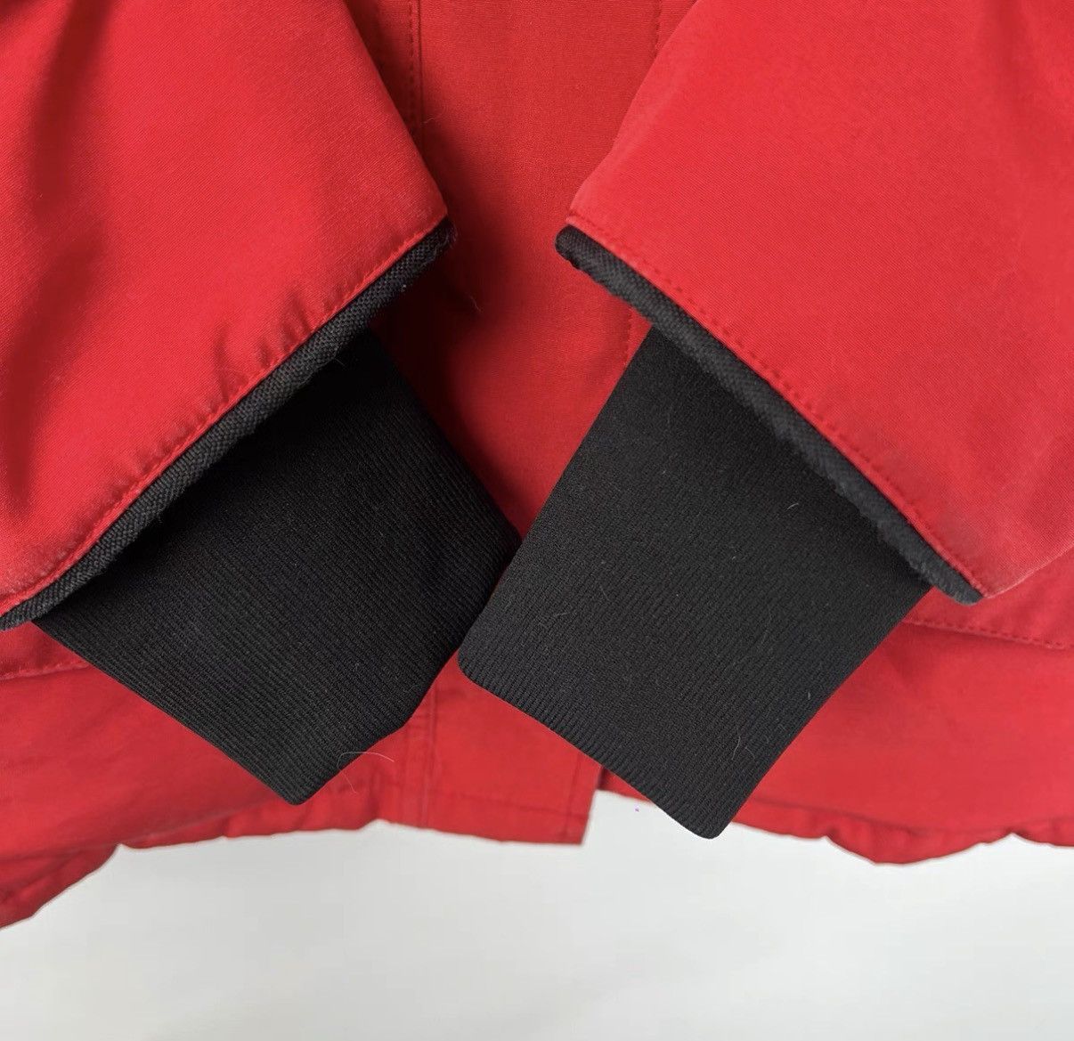 Canada Goose Canada Goose Red Expedition Mid-Length Down Jacket K12 Size XS / US 0-2 / IT 36-38 - 4 Thumbnail