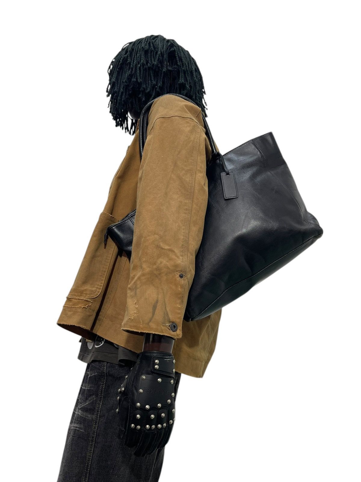 Leather Leather United Arrows Tote Bag prada julius dior amiri 1🟩1 Size ONE SIZE - 2 Thumbnail