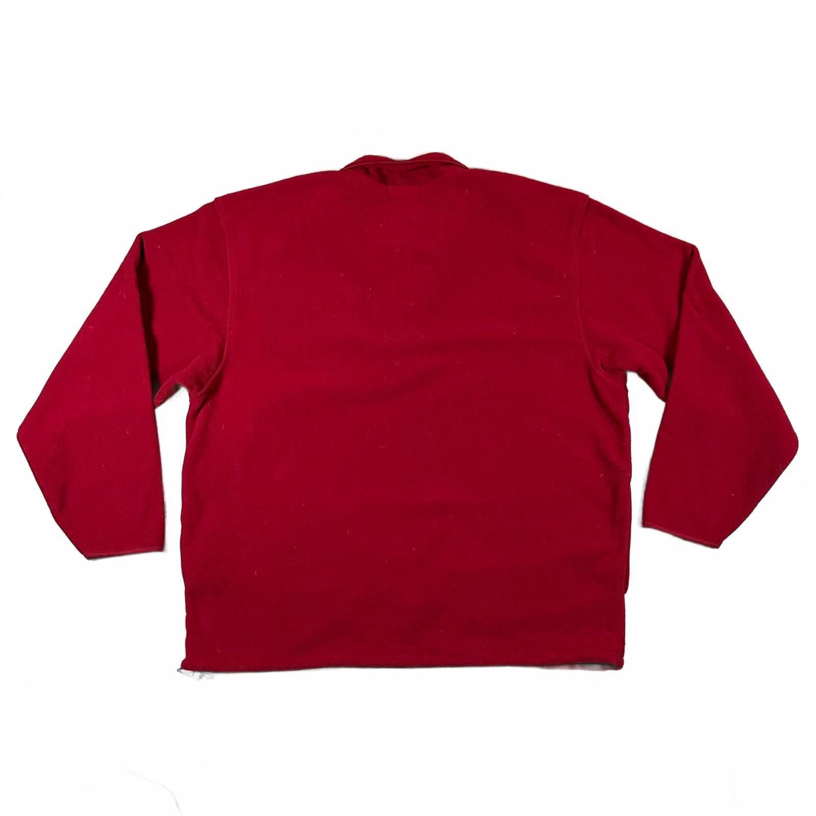 Antigua Antigua Mens Nebraska Huskers Fleece Jacket L Red 1/4 zip Size US L / EU 52-54 / 3 - 2 Thumbnail