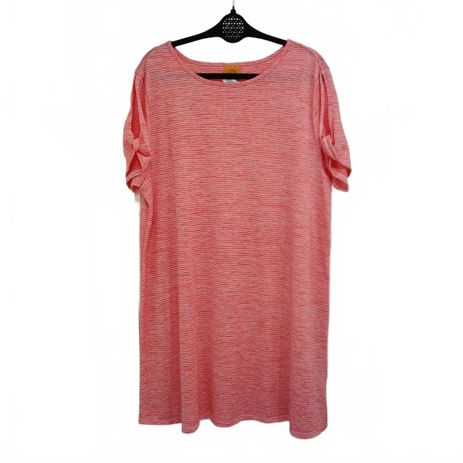 Designer XL Ruby Rd Red and White striped t shirt dress Size XL / US 12-14 / IT 48-50 - 1 Thumbnail