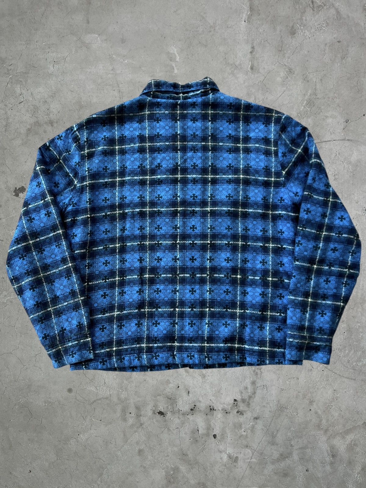 Chrome Hearts Rare Chrome Hearts Quilt Lined Flannel Size US M / EU 48-50 / 2 - 2 Thumbnail