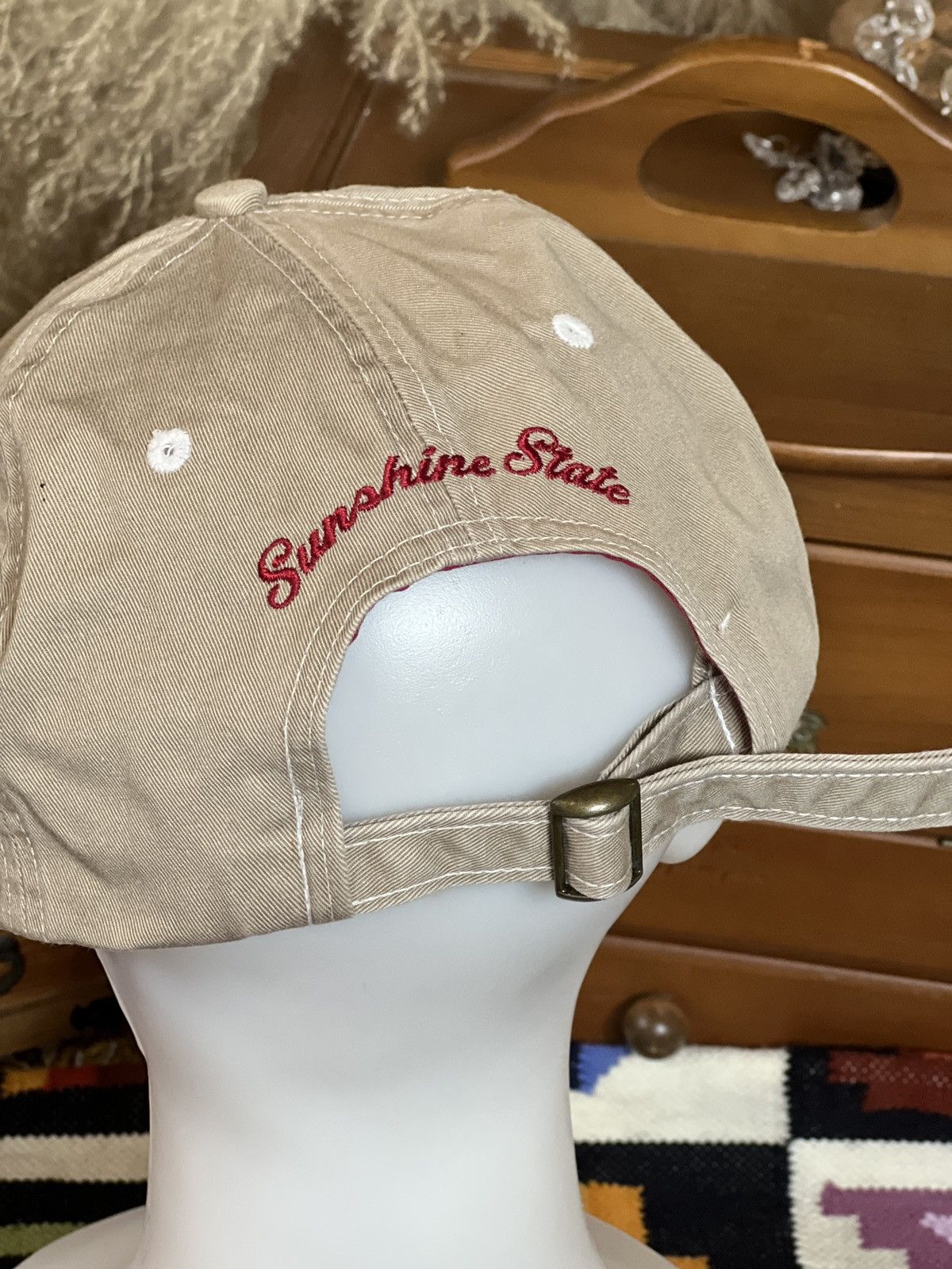 Falcone × Japanese Brand Falcon Brown Cap FL EMBROIDERED CAP Vintage Cap size 56-59cm Size ONE SIZE - 6 Thumbnail