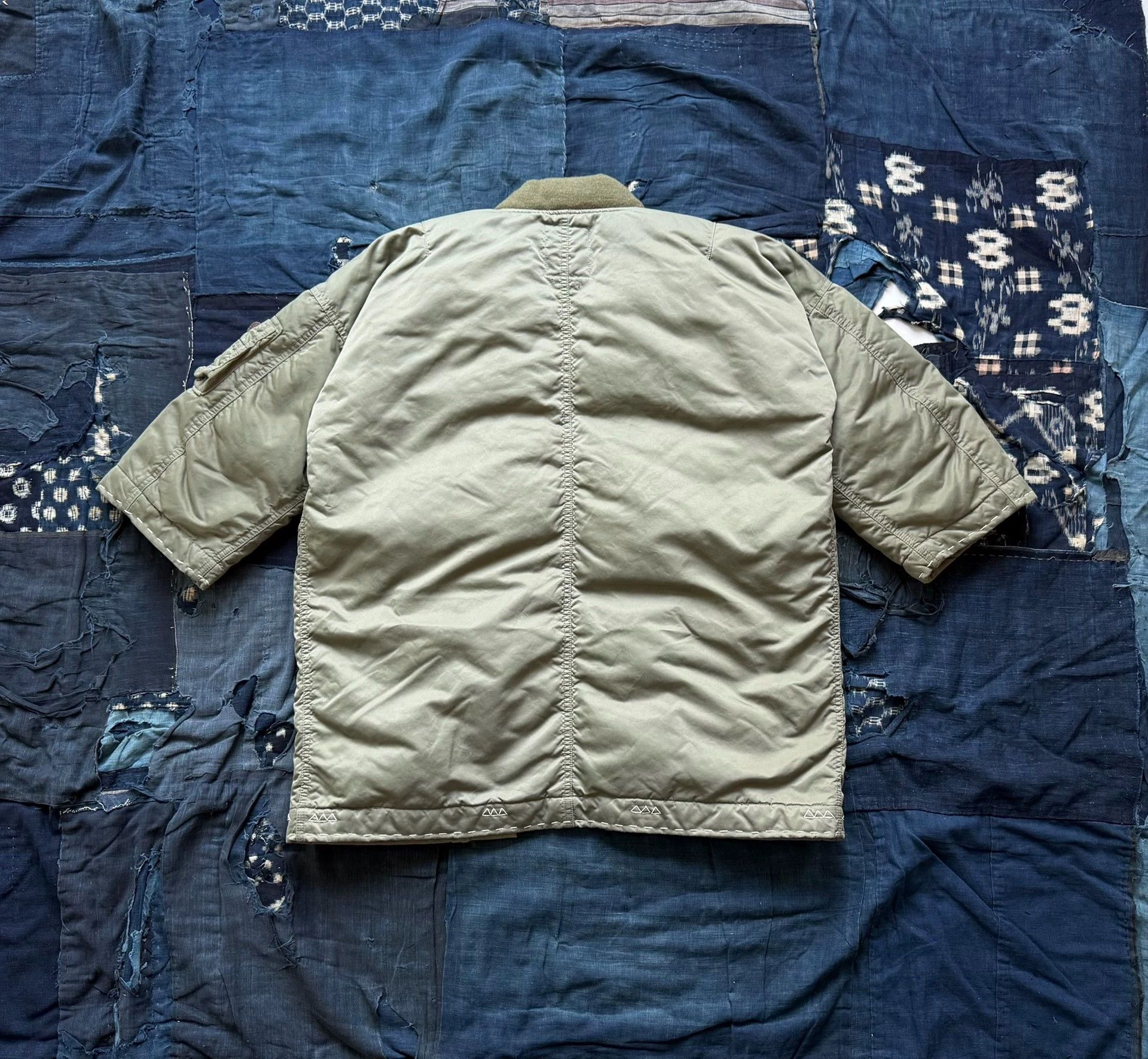 Visvim visvim 16AW Sanjuro Kimono Down Jkt Olive 4 Size US XL / EU 56 / 4 - 3 Thumbnail