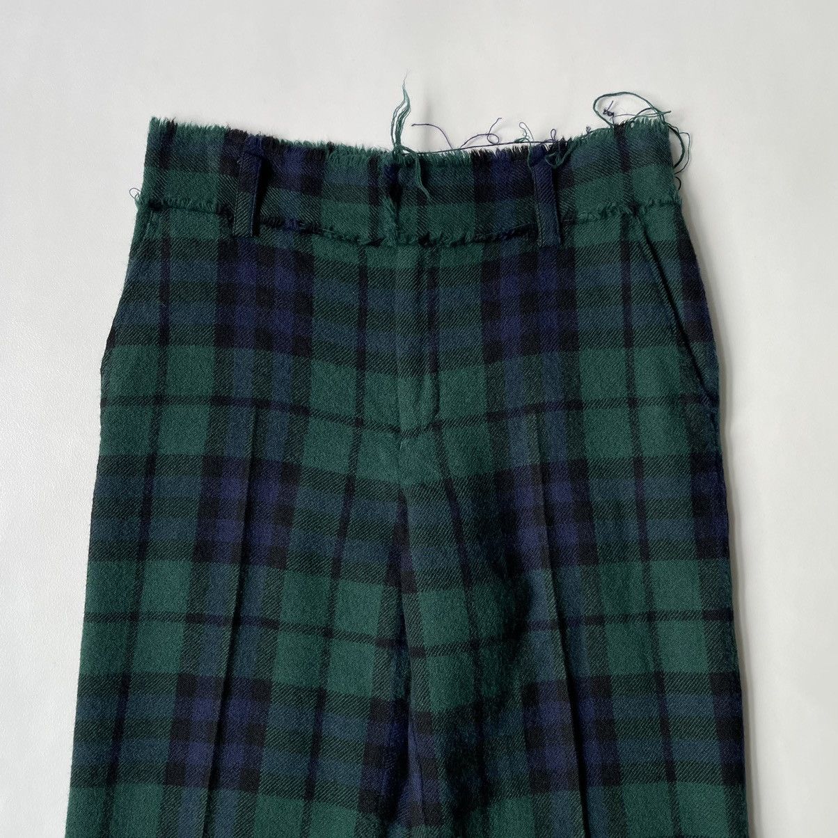 Comme des Garcons A/W 04 Tartan Check Wool Trousers Size 28" / US 6 / IT 42 - 3 Thumbnail
