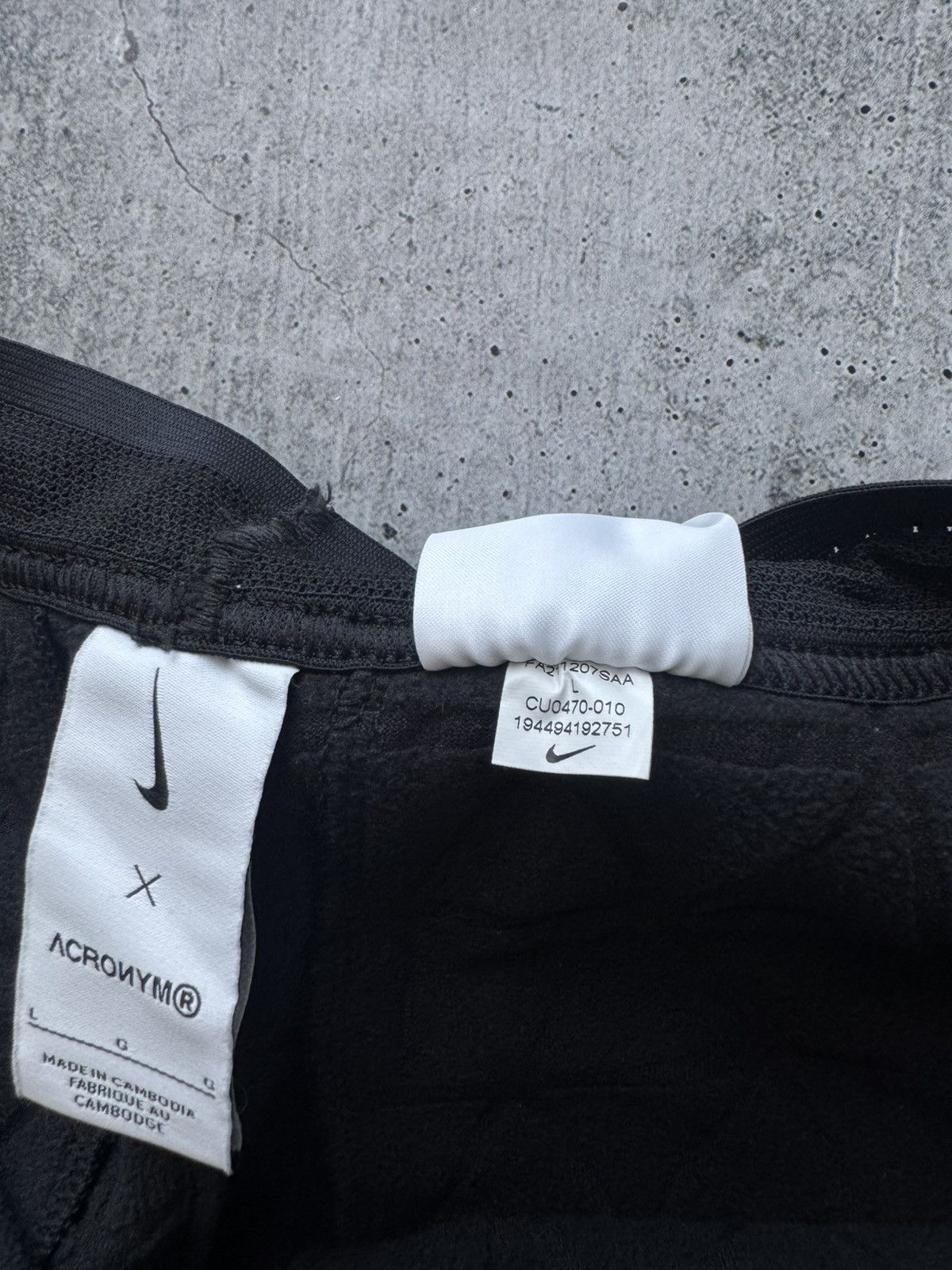 Acronym × Nike Nike x Acronym Track Pants Rare Joggers Luxury Black Size L Size US 34 / EU 50 - 13 Thumbnail