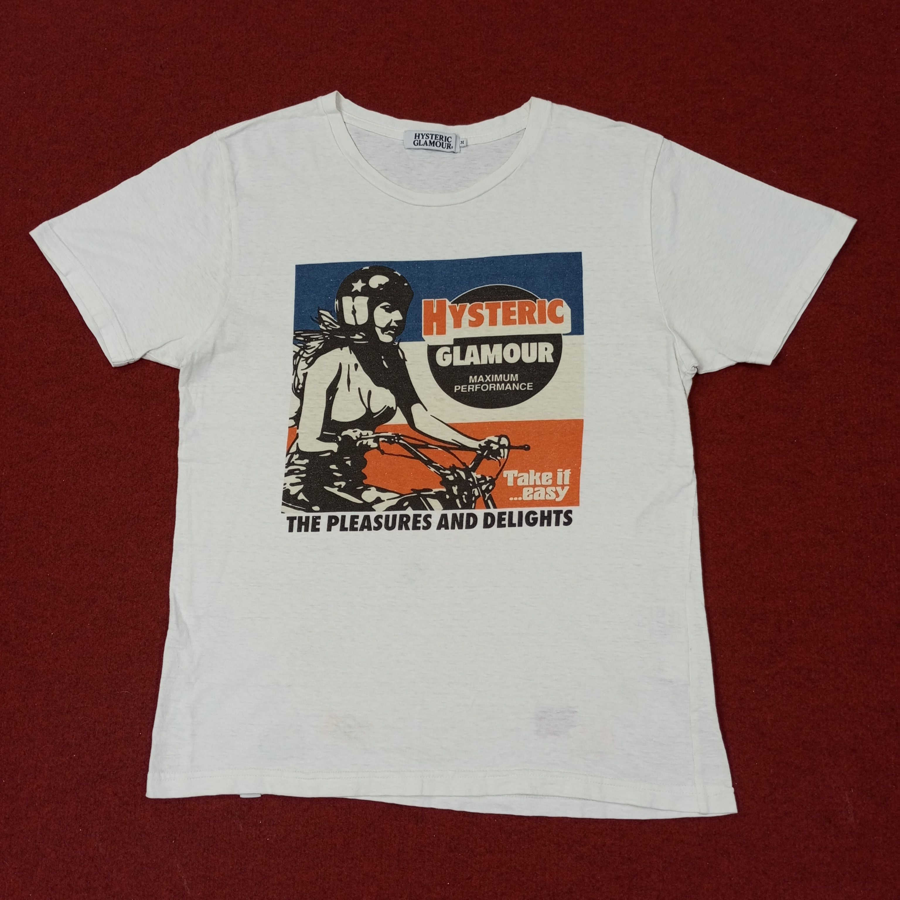 Hysteric Glamour Hysteric Glamour Japanese Brand Streetwear Tshirt c223n74 Size US S / EU 44-46 / 1 - 1 Thumbnail