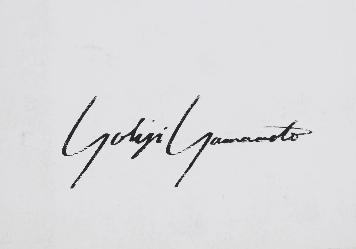Yohji Yamamoto Yohji Yamamoto 1986-1987 Visual Magazine Size ONE SIZE - 6 Thumbnail
