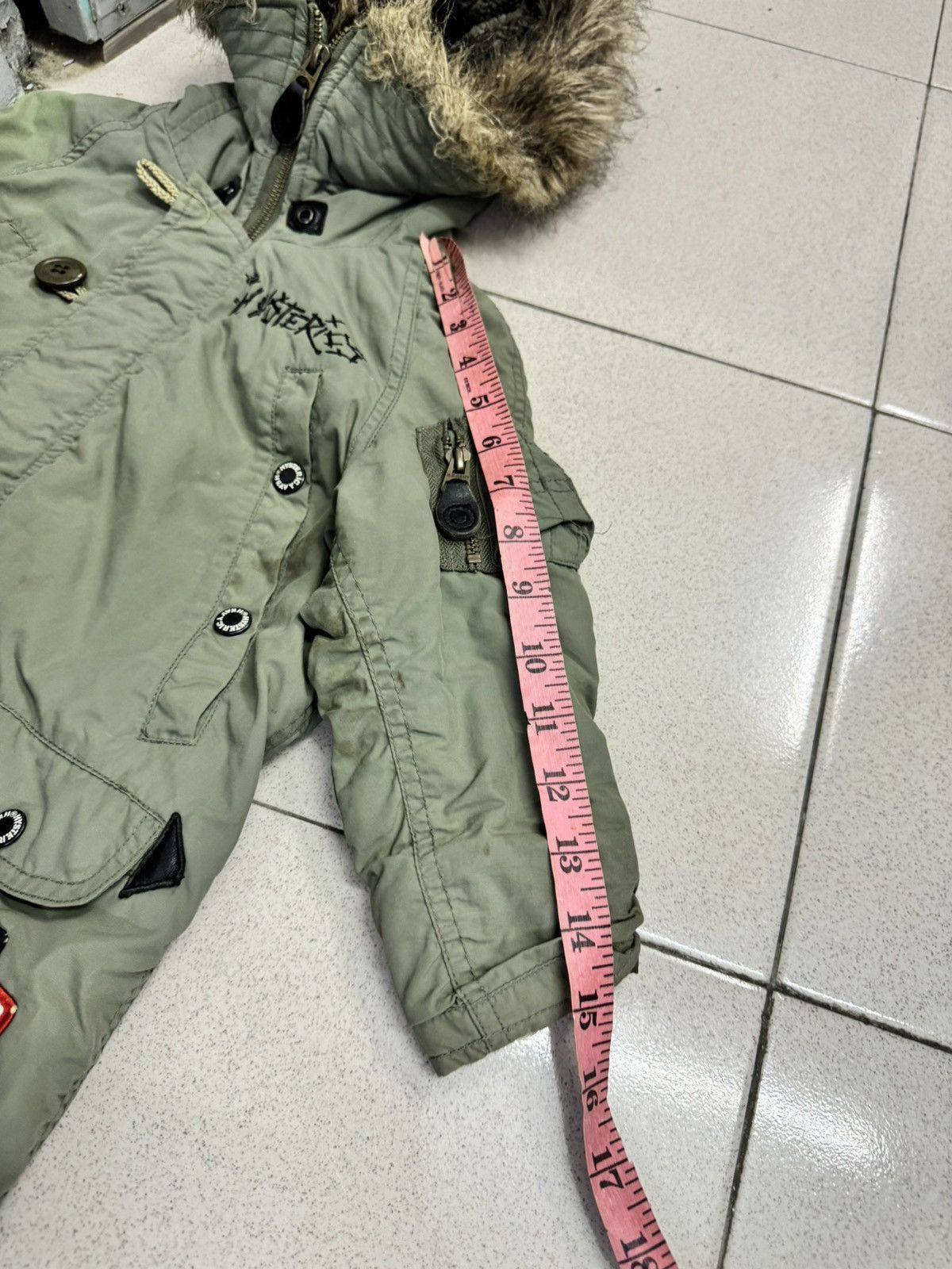 Vintage HYSTERIC GLAMOUR BOMBER JACKET KIDS 95 / 3 YEARS OLD Size US XXS / EU 40 - 8 Thumbnail