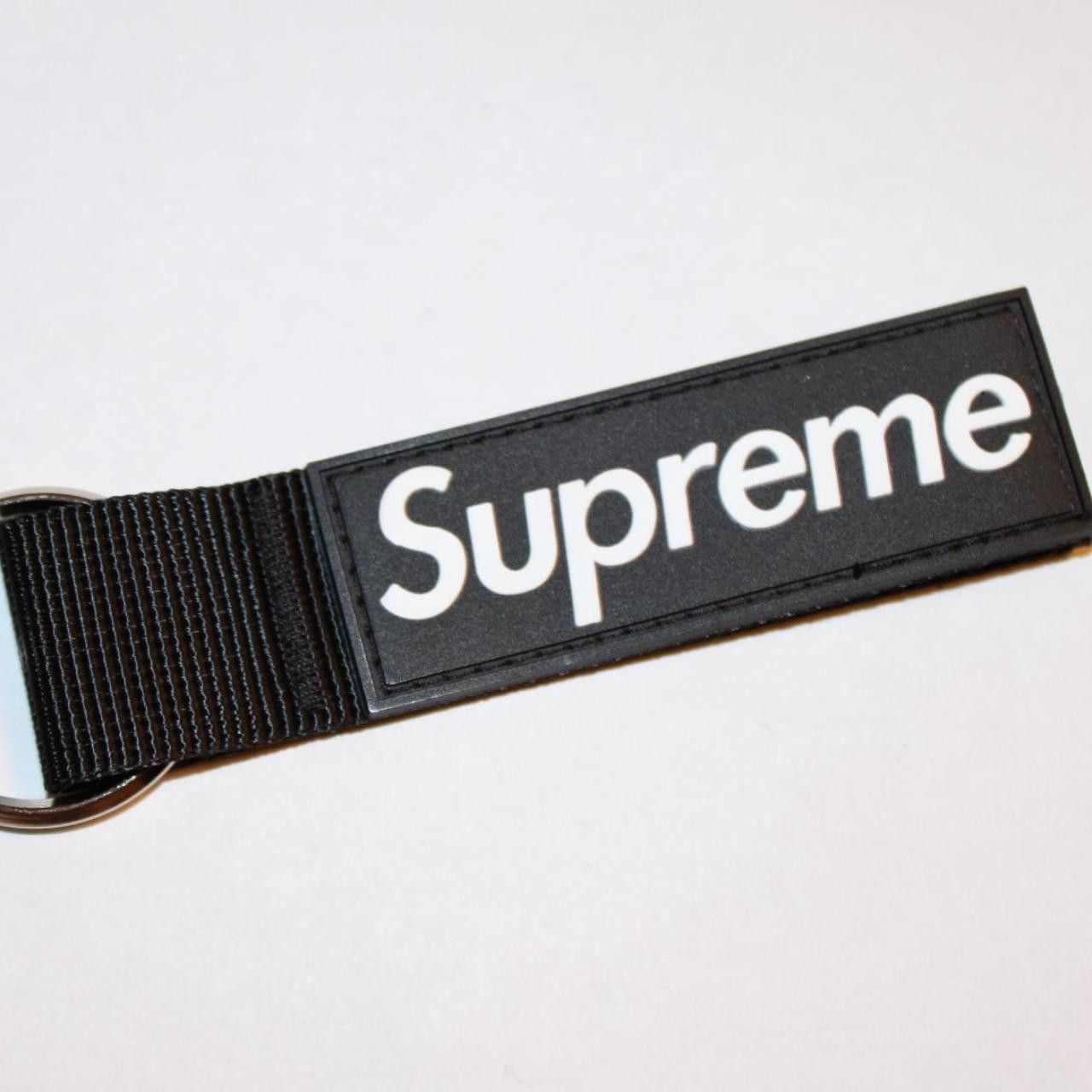 Supreme Supreme Webbing Keychain - Black Size ONE SIZE - 2 Thumbnail