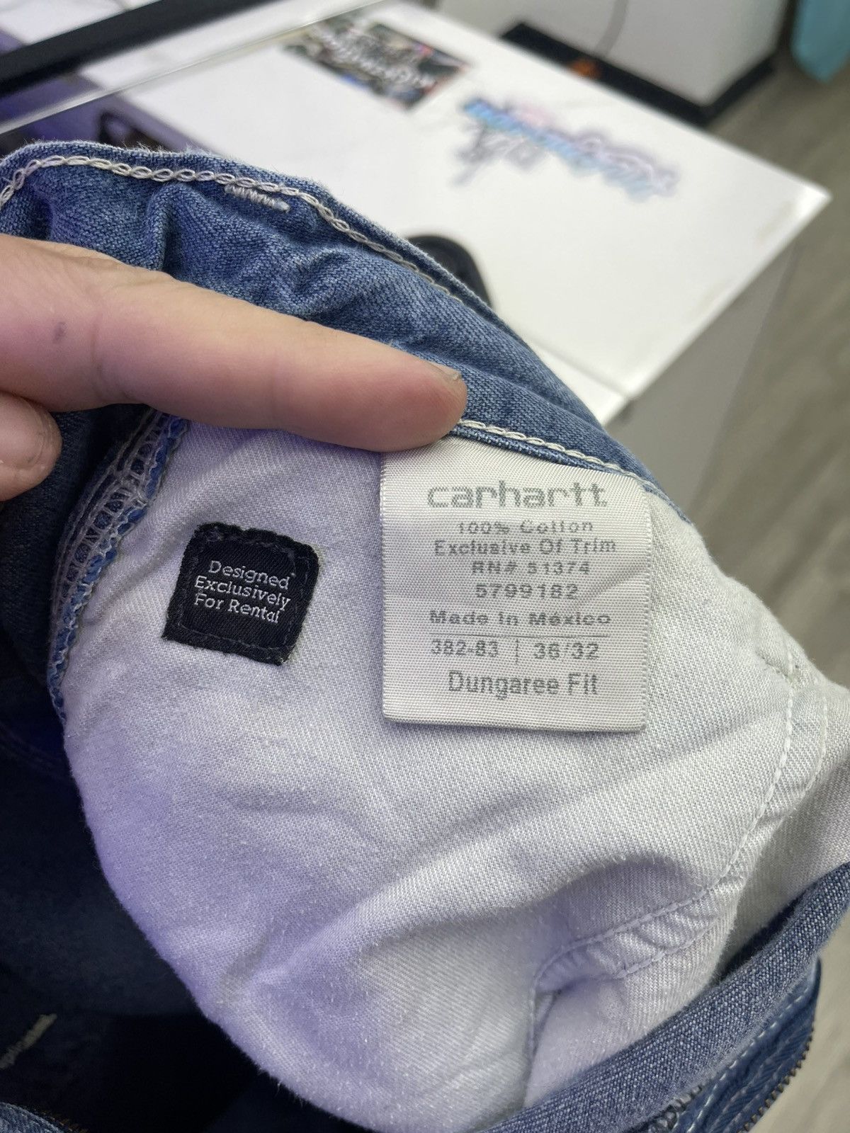 Better With Age Better with age jeans blue patch Size US 38 / EU 54 - 10 Thumbnail
