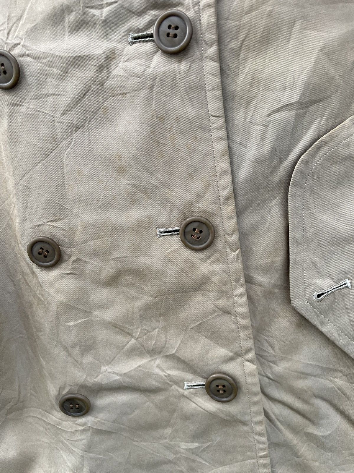 Burberry Prorsum × Vintage Vintage Burberry Nova Check Double Breasted Trench Jacket Size US M / EU 48-50 / 2 - 6 Thumbnail