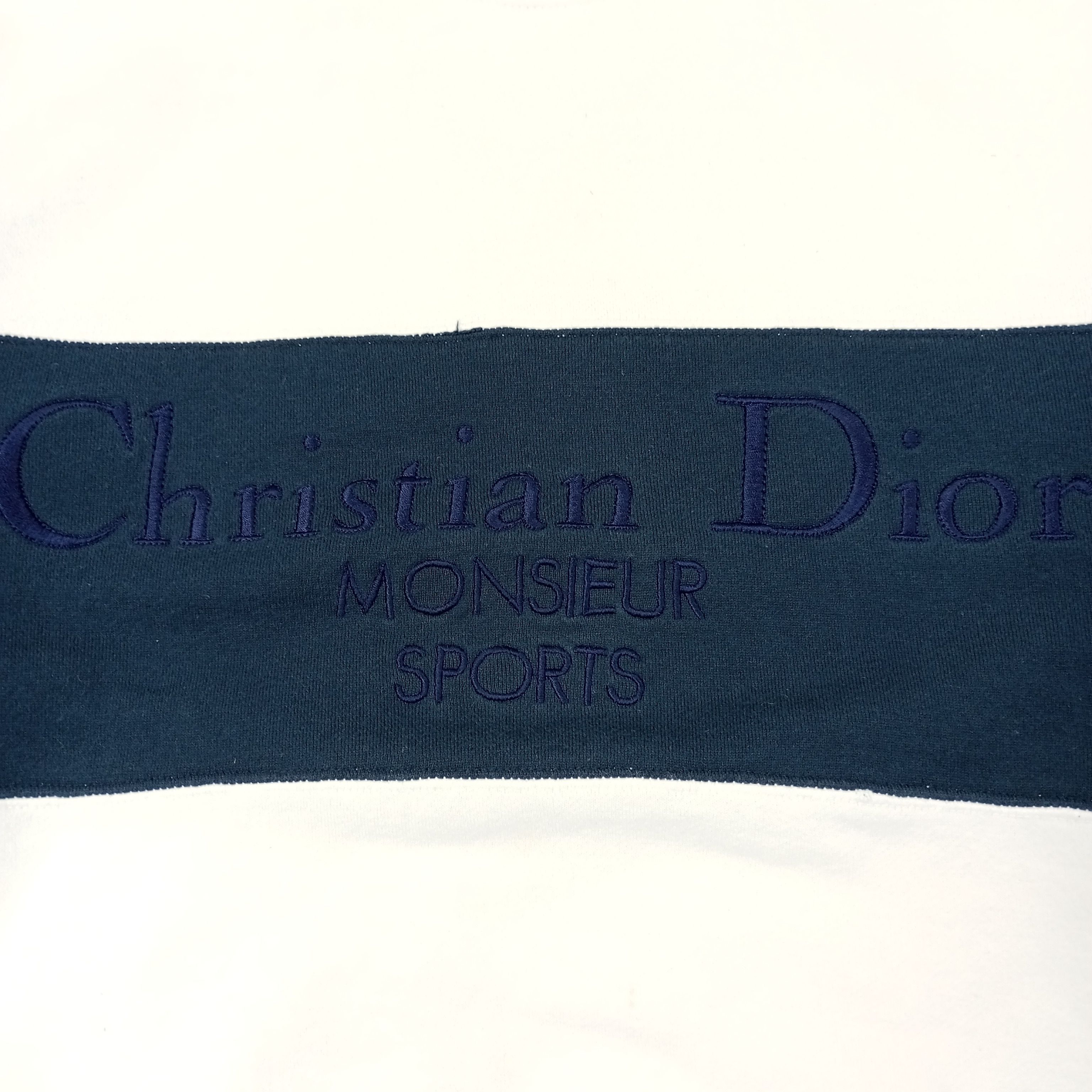 Christian Dior Monsieur Christian Dior Monsieur Sports Fashion Sweatshirt c242n2 Size US M / EU 48-50 / 2 - 2 Thumbnail