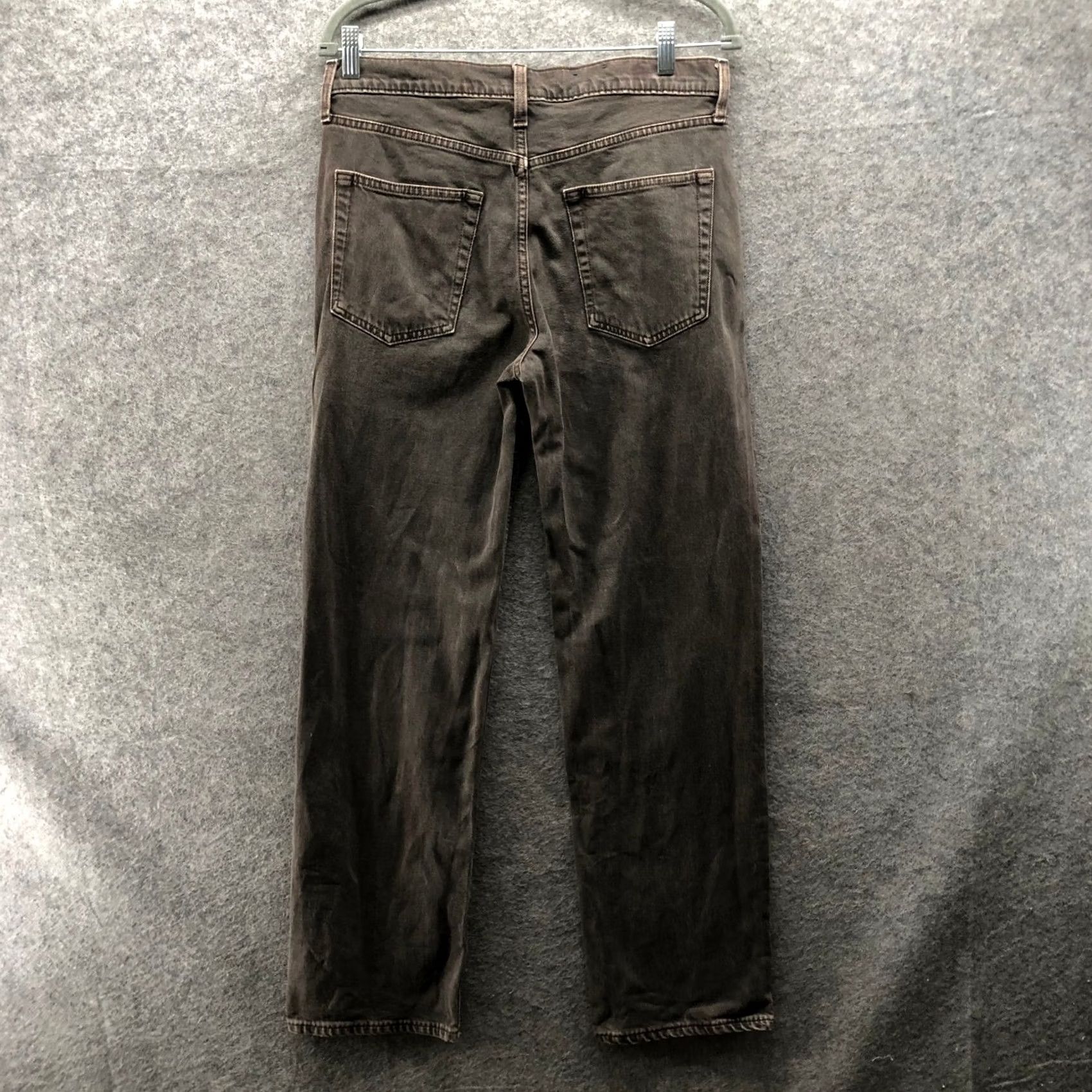 Gap VINTAGE Gap 90s Loose Mid Rise Jeans Womens 6 / 28 Brown Stretch Relaxed Retro Size 28" / US 6 / IT 42 - 2 Thumbnail