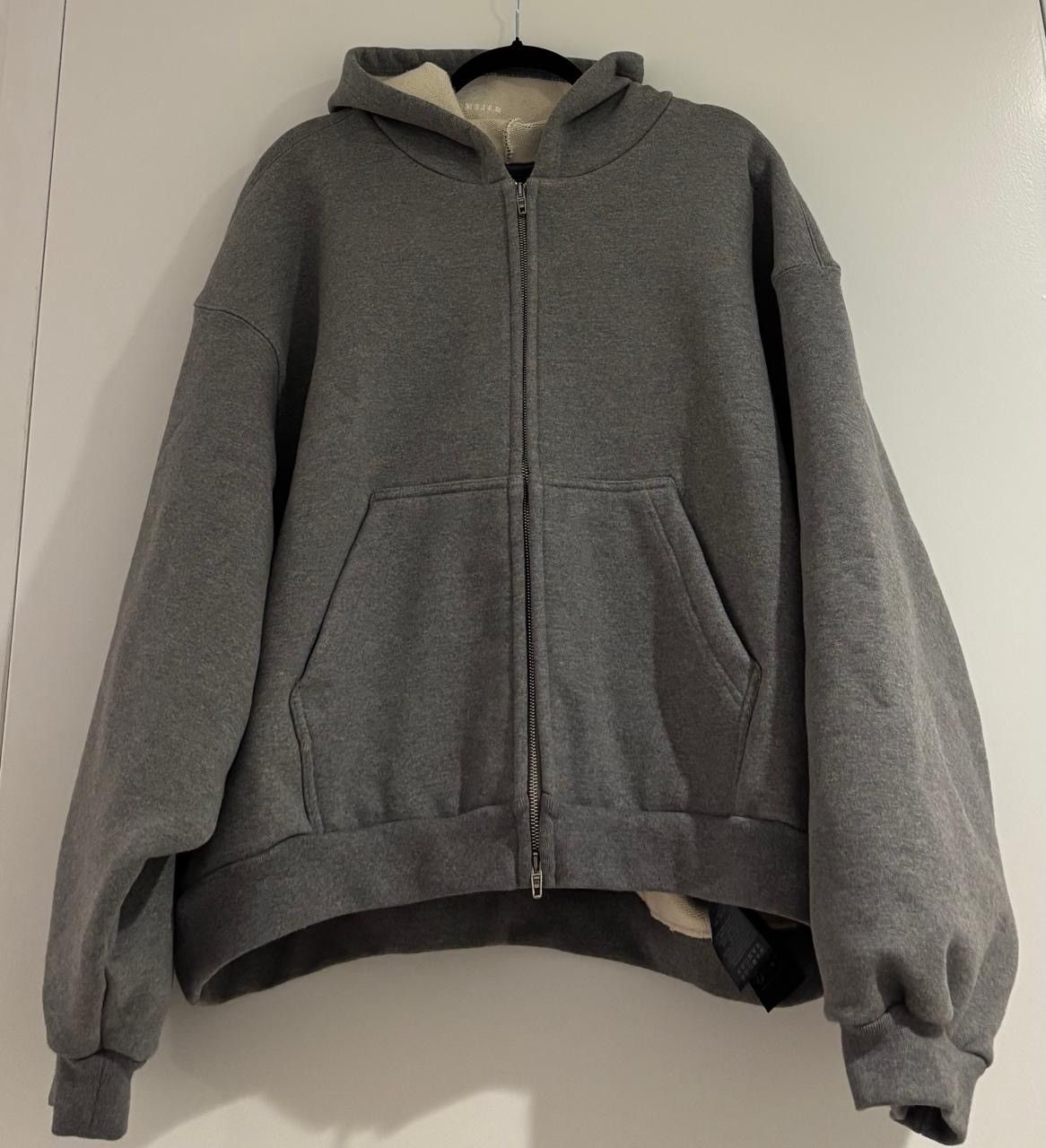 Balenciaga Balenciaga Unity Heavy Fleece Boxy Zip-Up Hoodie Size US L / EU 52-54 / 3 - 5 Thumbnail