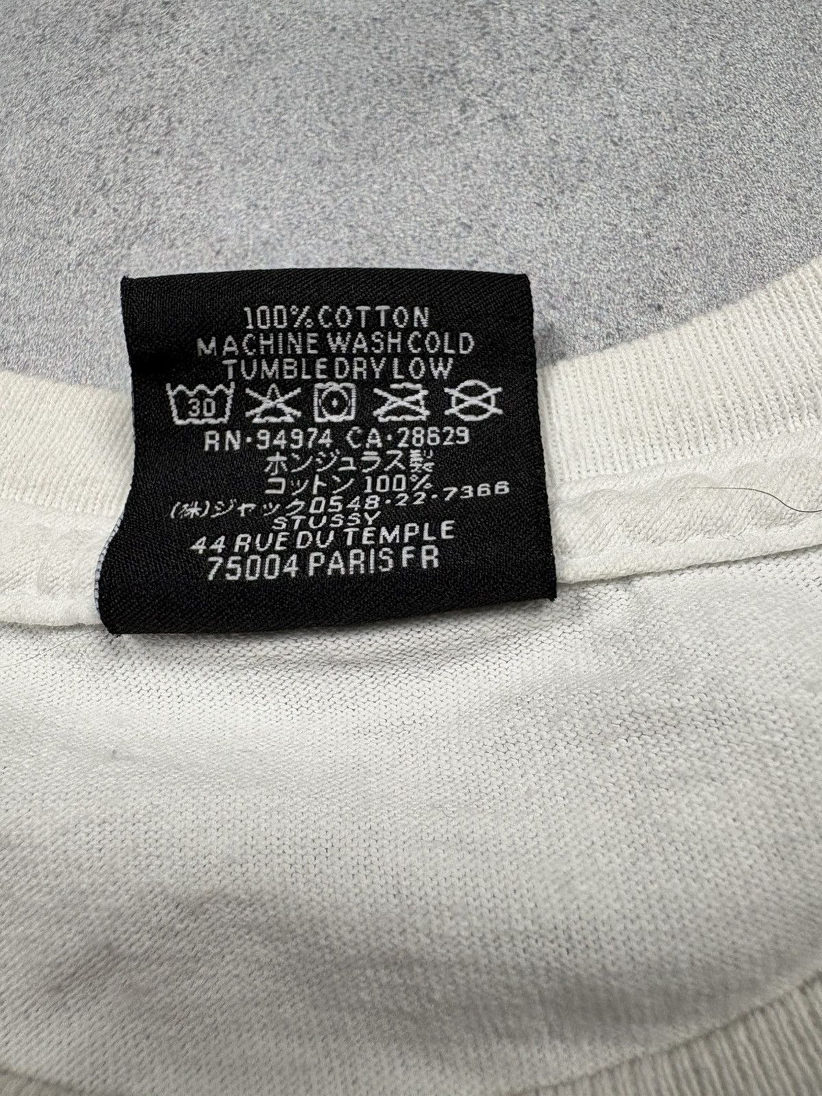 Stussy Stussy X Deviations Anniversary White Tee Minimal Streetwear Size US S / EU 44-46 / 1 - 18 Thumbnail