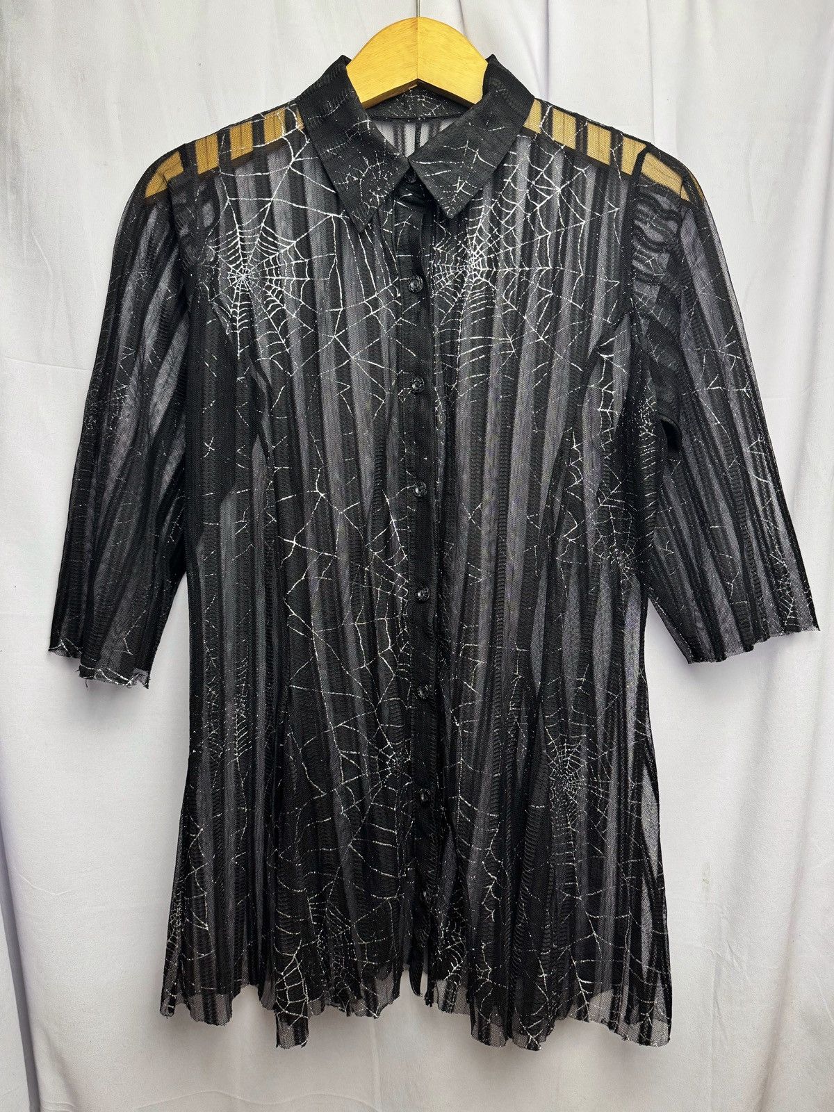 Hysteric Glamour × If Six Was Nine × Japanese Brand Spider Japanese Gothic Button Shirt ifsix style Size US S / EU 44-46 / 1 - 2 Thumbnail