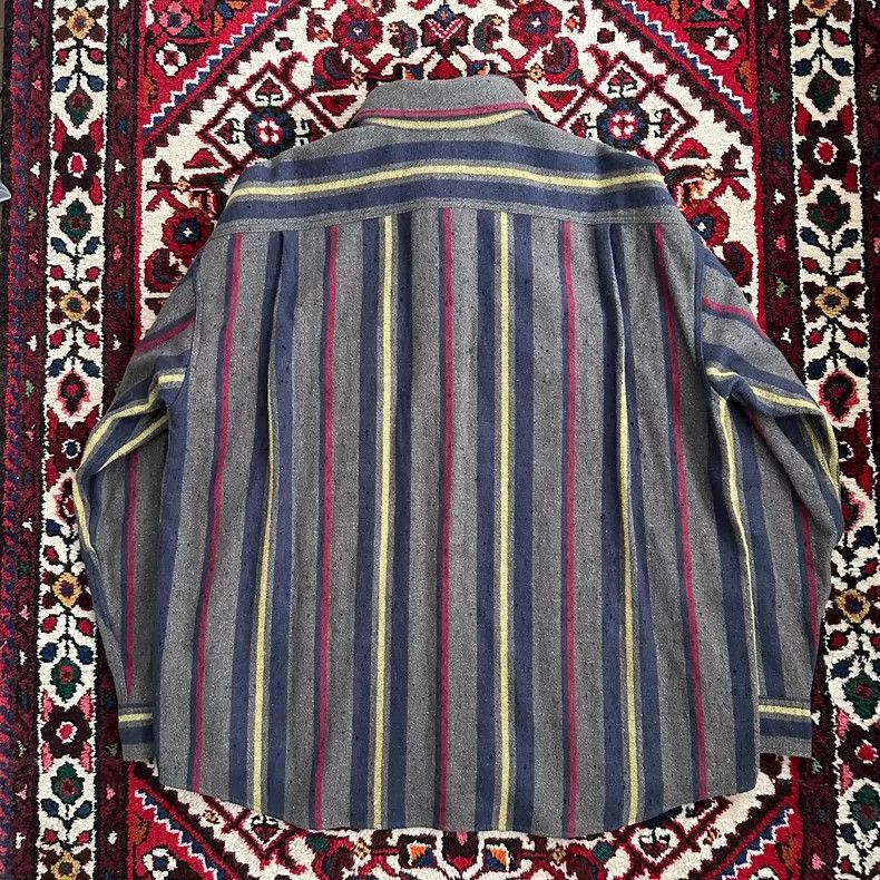 Visvim VISVIM Lumber Long Sleeve Striped Shirt-2506 Size US M / EU 48-50 / 2 - 2 Thumbnail