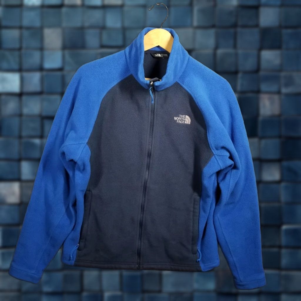 The North Face The North Face Jacket Mens Medium Blue Fleece Full Zip Lightweight Outdoor Hiking Size US M / EU 48-50 / 2 - 1 Thumbnail