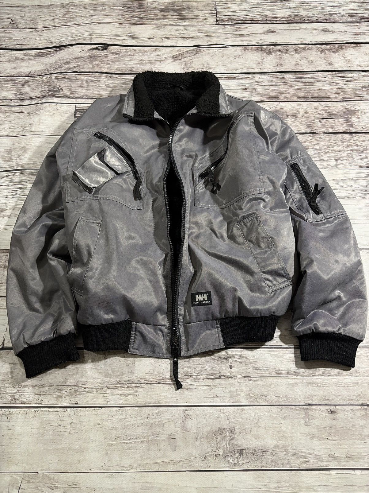 Helly Hansen VTG Raf Simons Junya Watanabe TYPE Crazy Fur Bomber Jacket Size US M / EU 48-50 / 2 - 2 Thumbnail